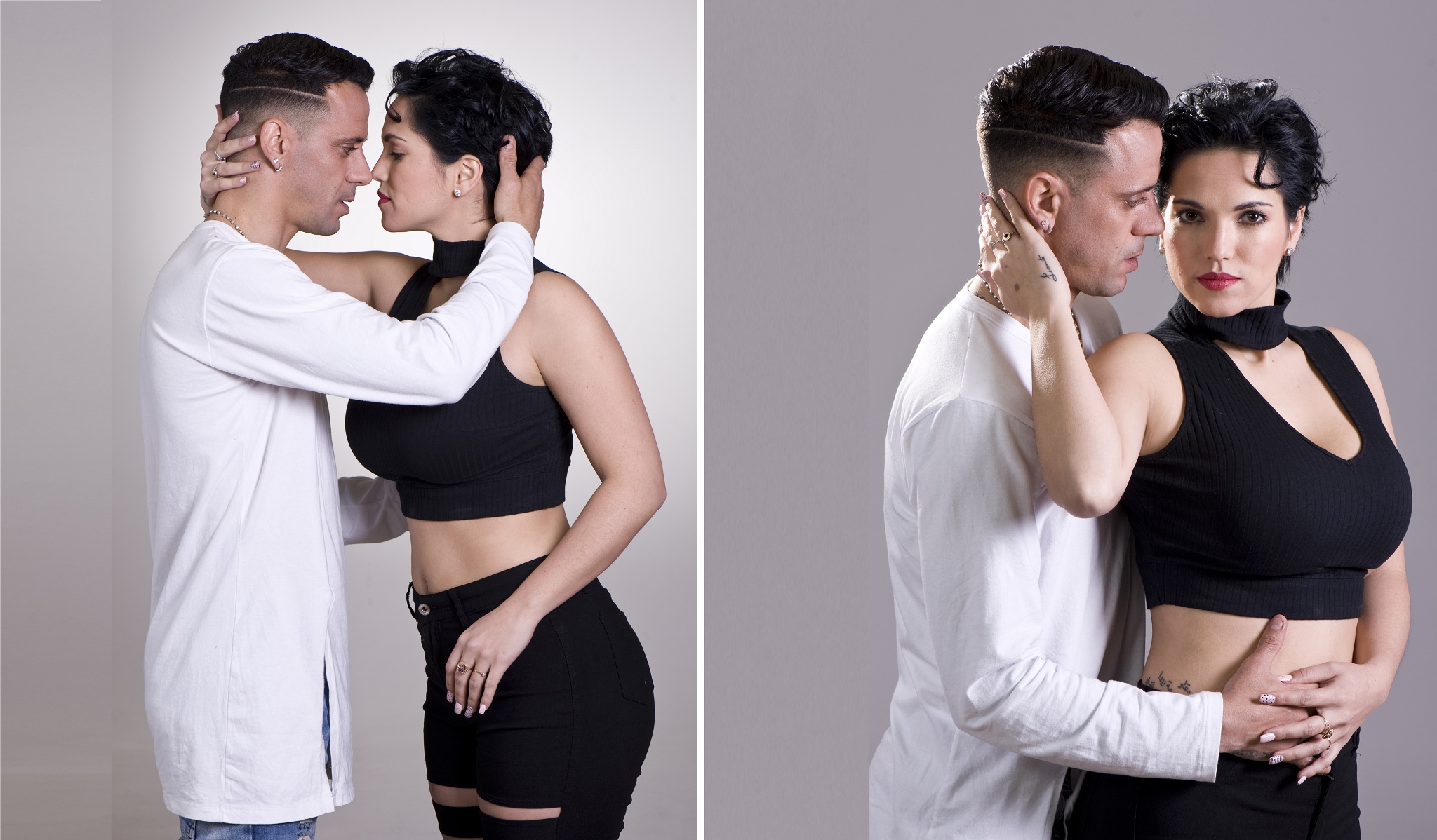 Lolo Estoyanoff y Majo Álvarez. Foto: Leo Mainé