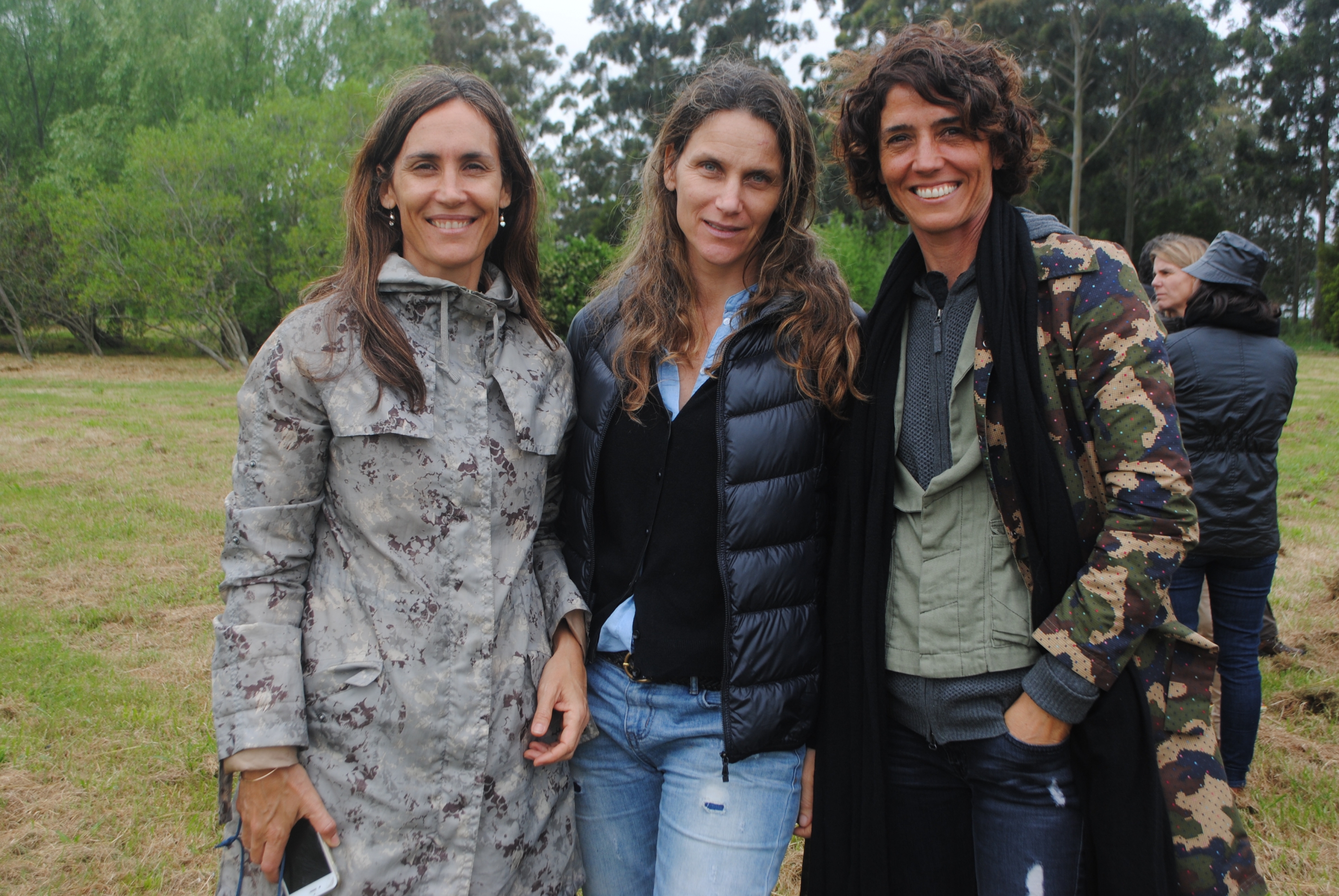 Isabel Miller, Agustina Mercader, Dolores Puig.