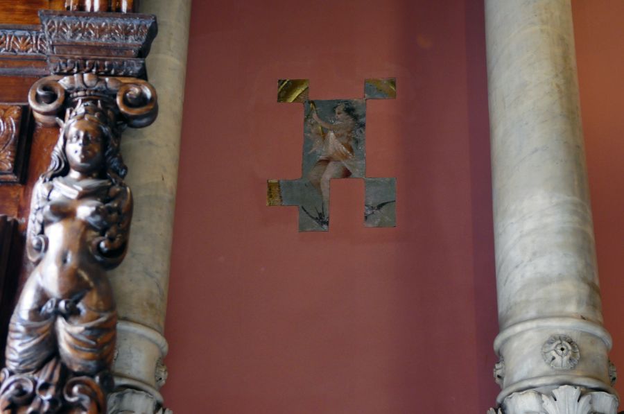 Los trabajos para restaurar todos los murales llevarían por lo menos un año. Foto: F. Ponzetto