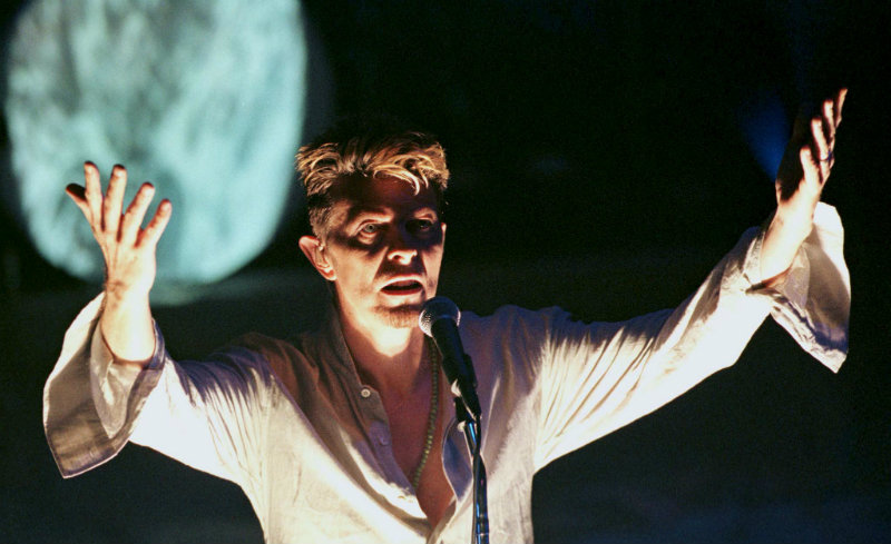 David Bowie en 1997. Foto: Reuters