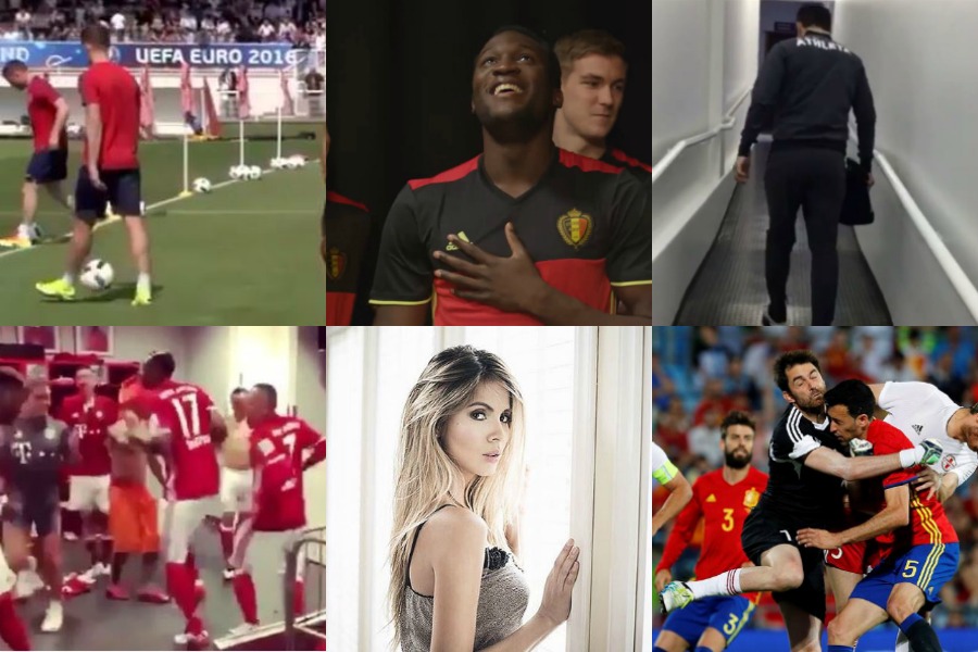 La broma belga, nocaut a España, un caño con rabona, baile Bayern y más