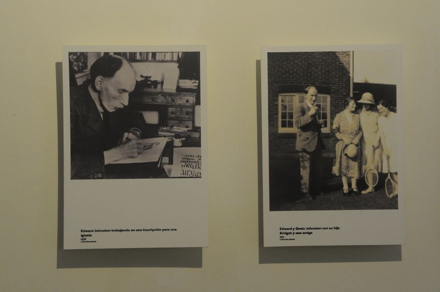 Edward Johnstown es considerado uno de los padres de la caligrafía moderna. Foto: A. Colmegna.