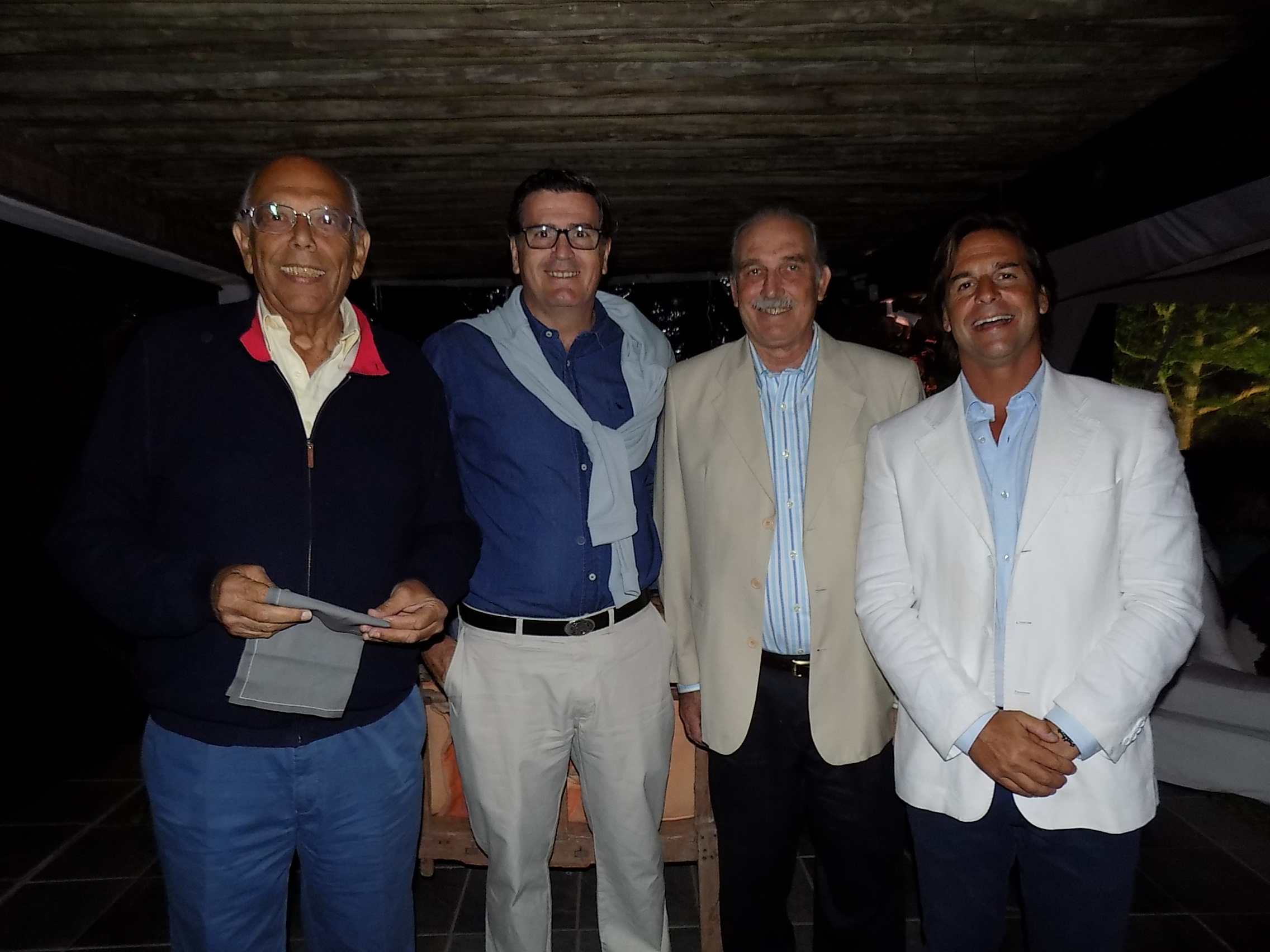Jorge Batlle, Pedro Bordaberry, Carlos Steneri, Luis Lacalle Pou.
