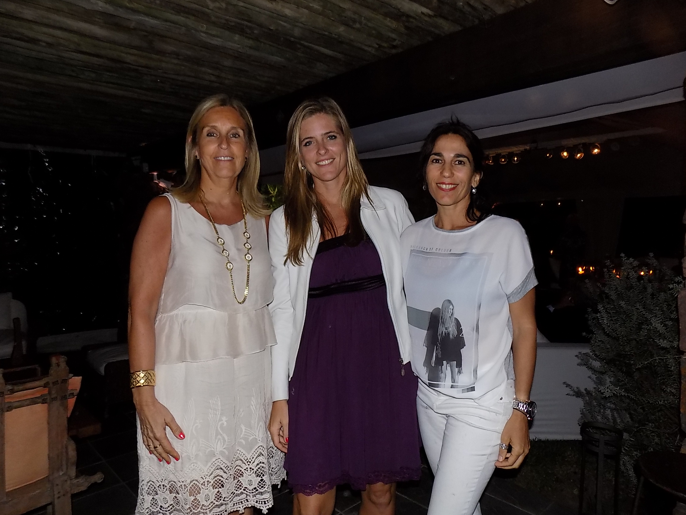 María José Oribe, Lola Capurro, María Fernanda Amorim.