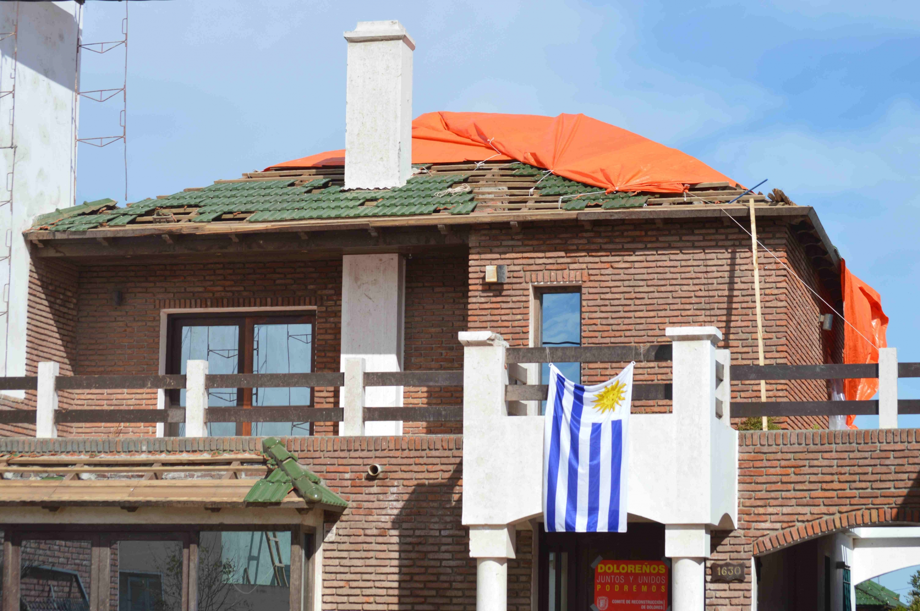 Dolores se recupera, a dos semanas del tornado. Foto: Daniel Rojas