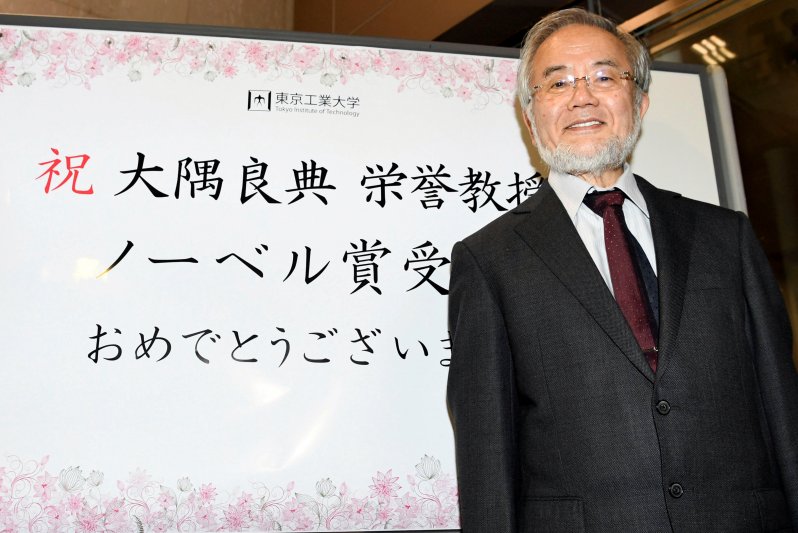 Ohsumi ganó el Nobel de Medicina por revelar mecanismos de la autofagia. Reuters.