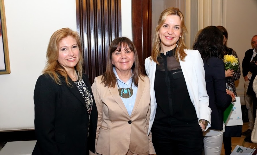 Patricia Bertalmio, Cristina Sotelo, Valeria Cal.