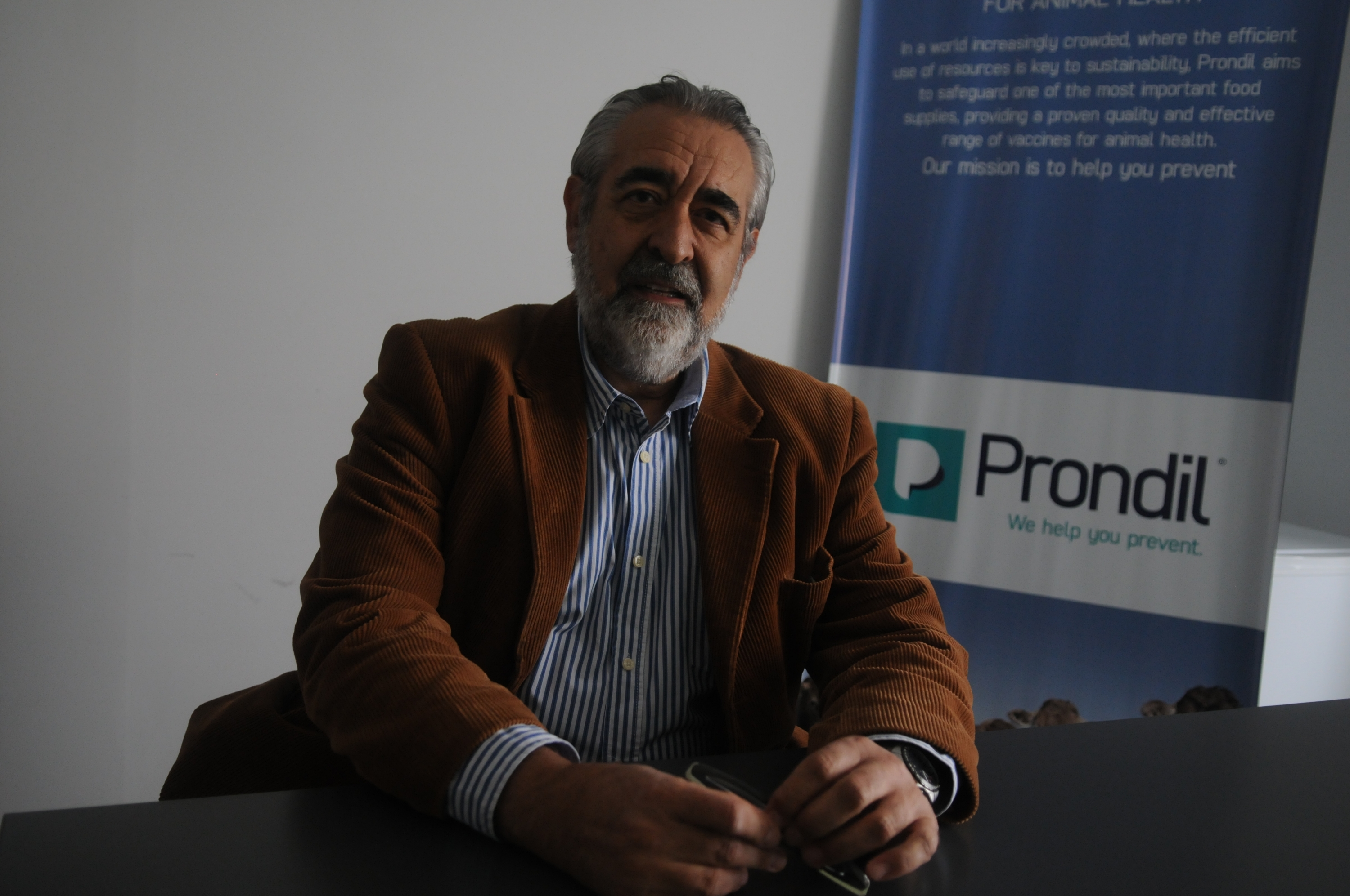José Costoya. Fundó Prondil en 1992 junto a tres socios y exporta un 95% de la producción. (Foto: Francisco Flores)