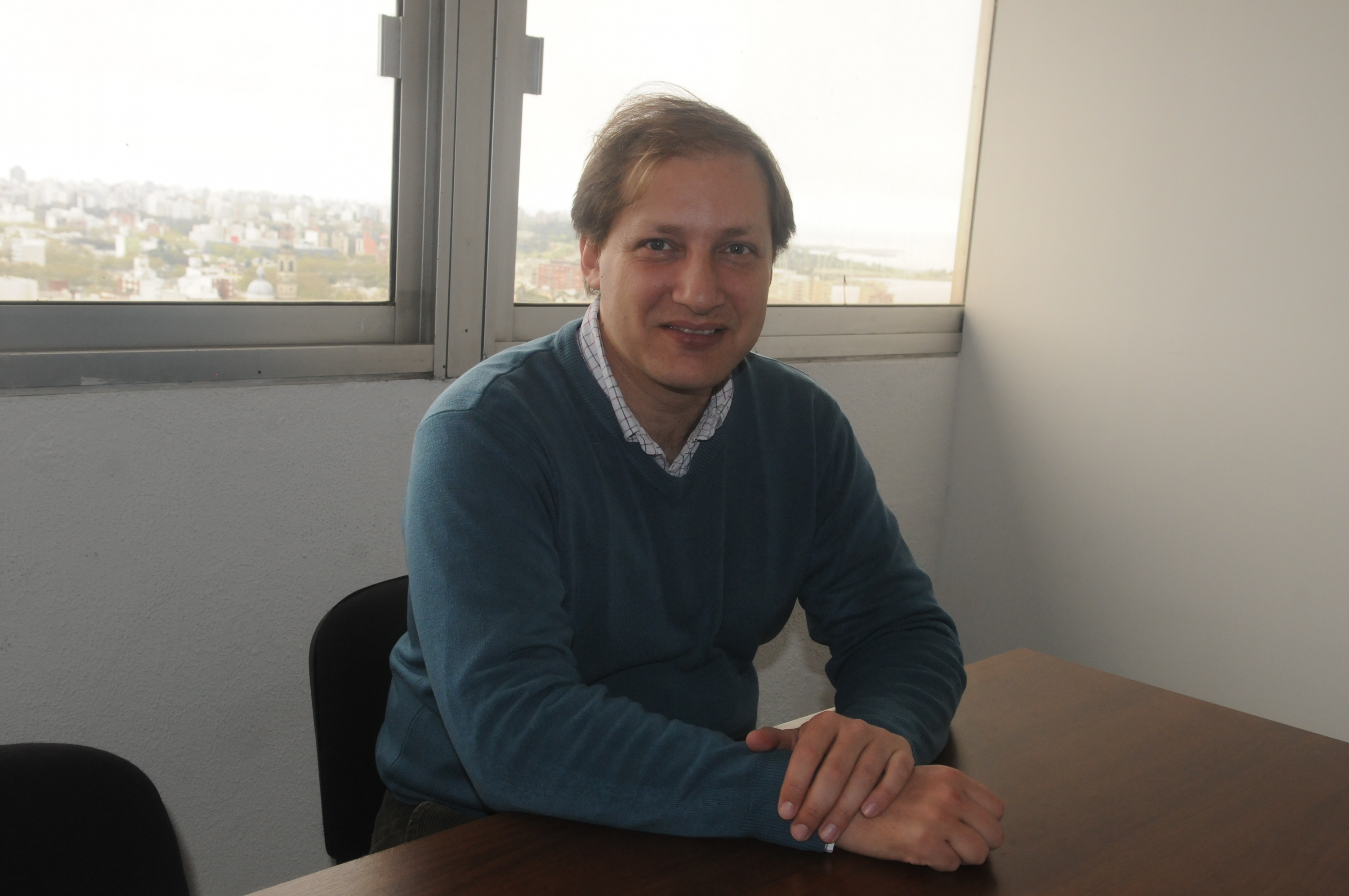 Daniel Perciante. Es co fundador y CEO de Nettra. (Foto: Francisco Flores)