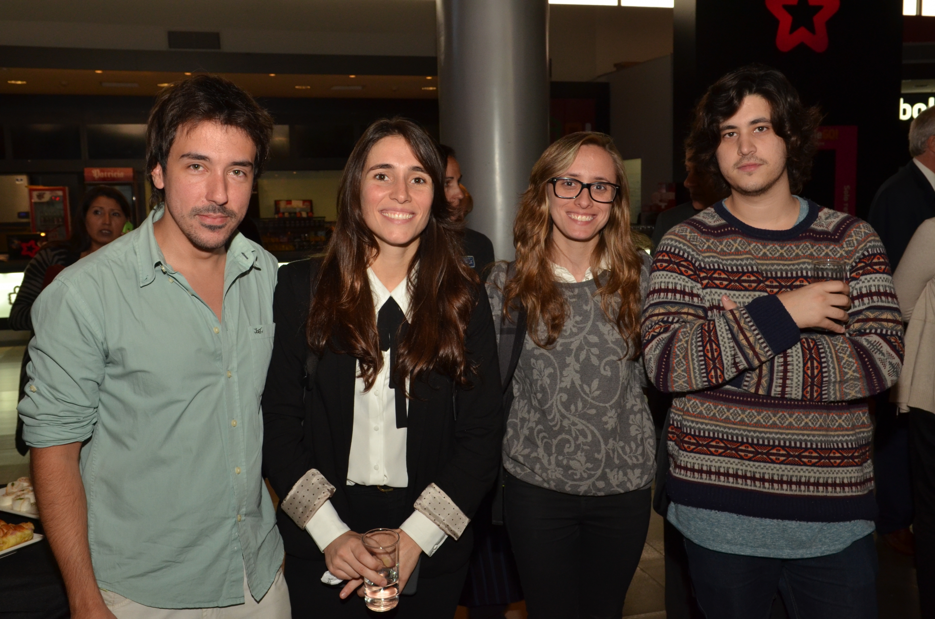 Andrés Lapetra, Lia Cambre, Agustina Zuasnabar, Pedro Duarte.