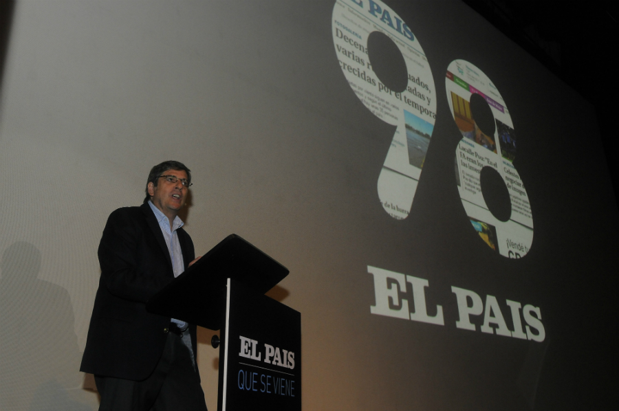 Guillermo Scheck, Administrador General de El País S.A., dijo que el Club El País es el único que mes a mes crece entre los afiliados al GDA. Foto: Ariel Colmegna