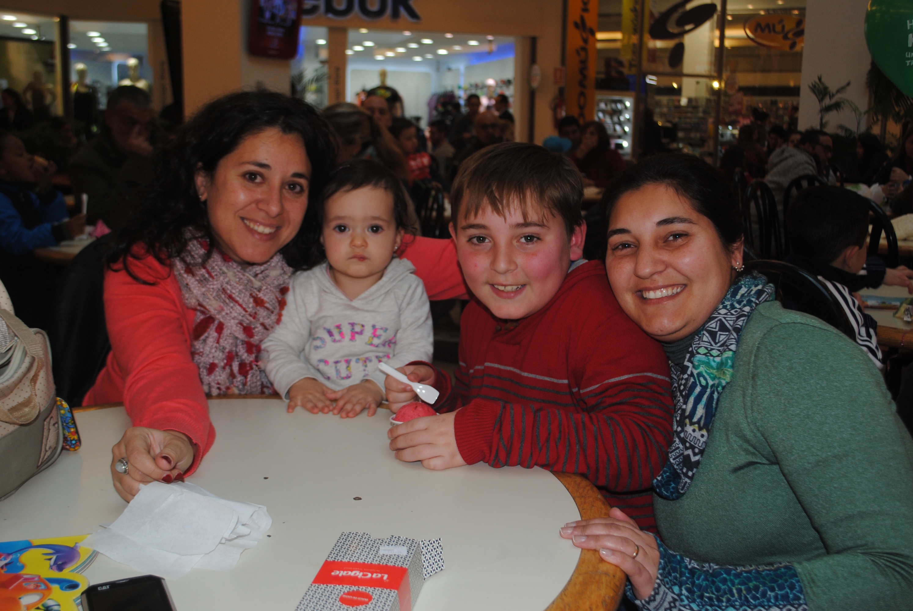 María Noel Cardozo, Emilia Pérez, Alejo Delgado, Mariana Reyes.