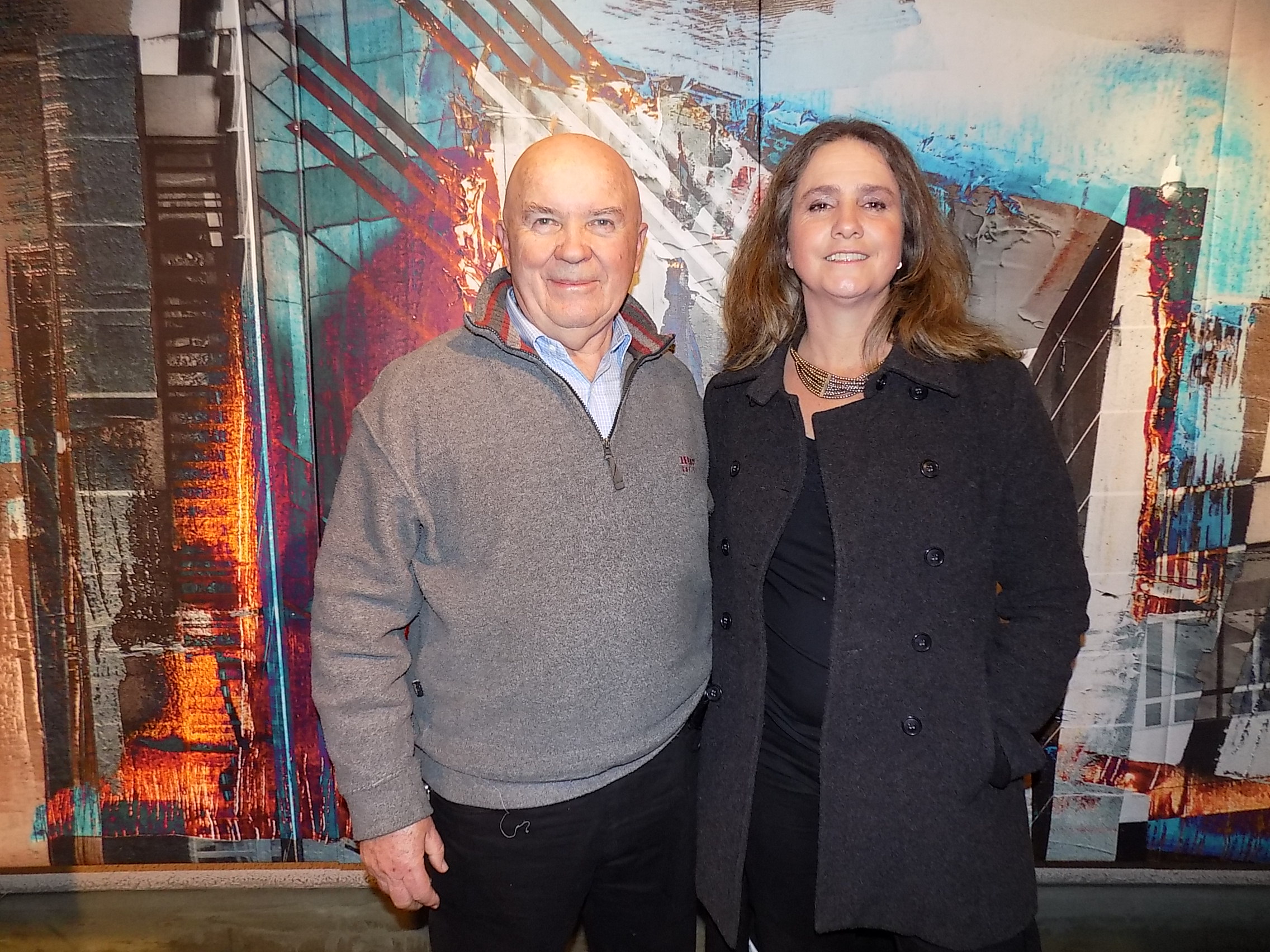 Enrique Abal, Mariana Olaso.