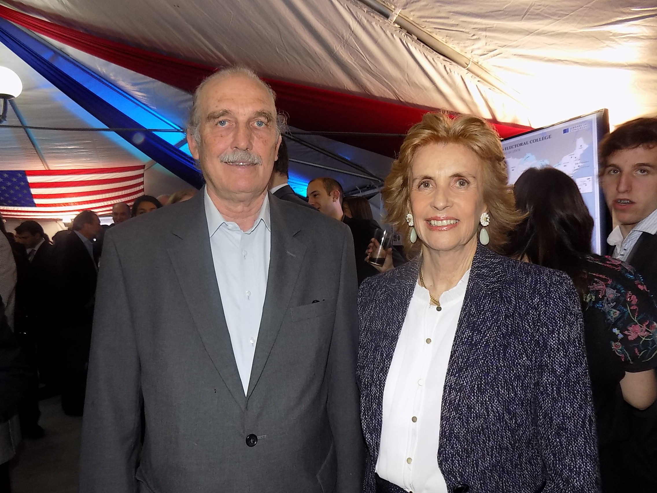 Carlos Steneri, Julia Rodríguez Larreta.