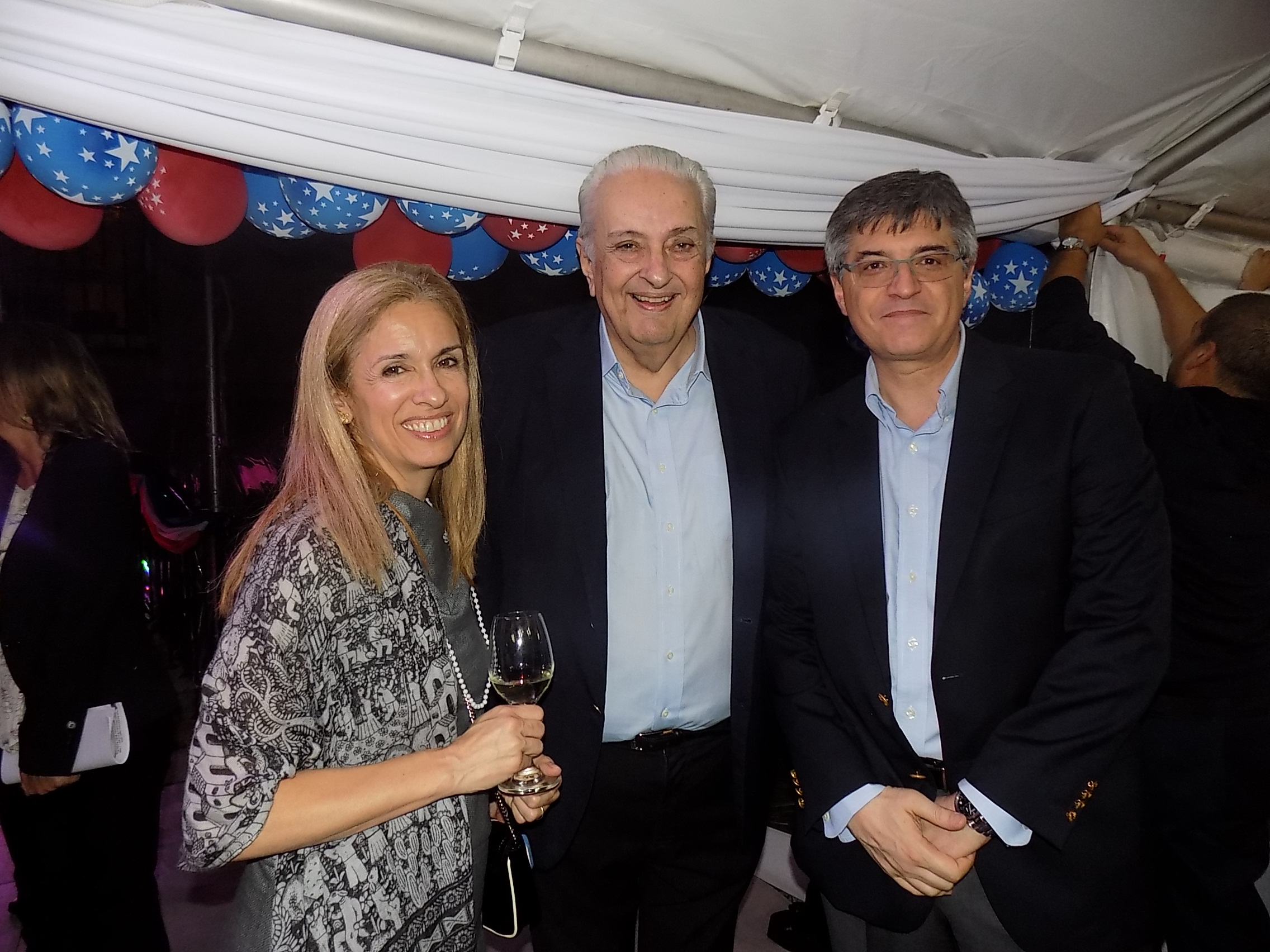 Marta Jara, Pedro Nicolás Baridón, Álvaro Scarpelli.