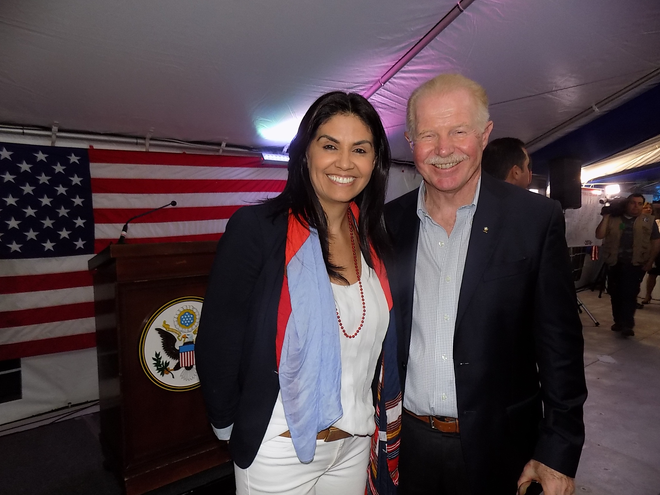 Verónica Alonso, Enrique Jinchuk.