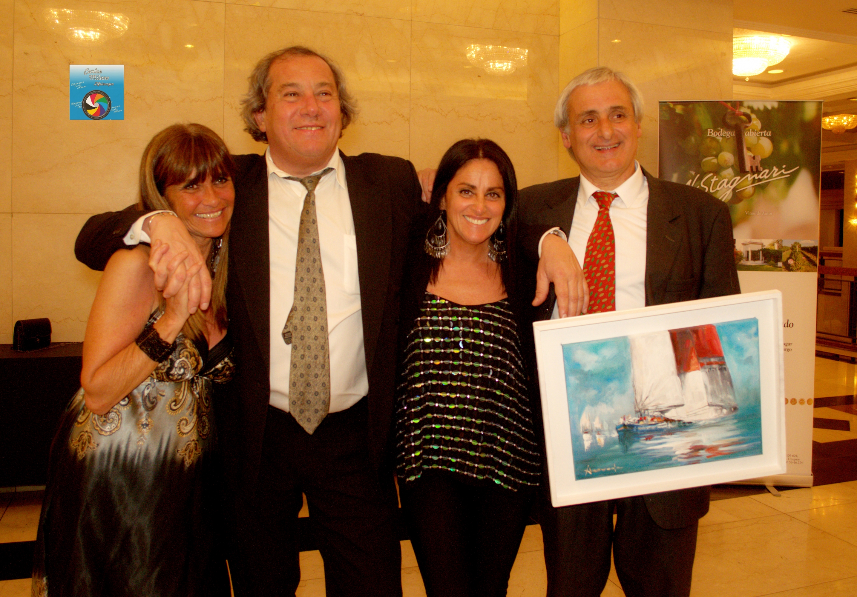 Laura Correa, Daniel Casalia, Guillermina Batista, Daniel Herrera.