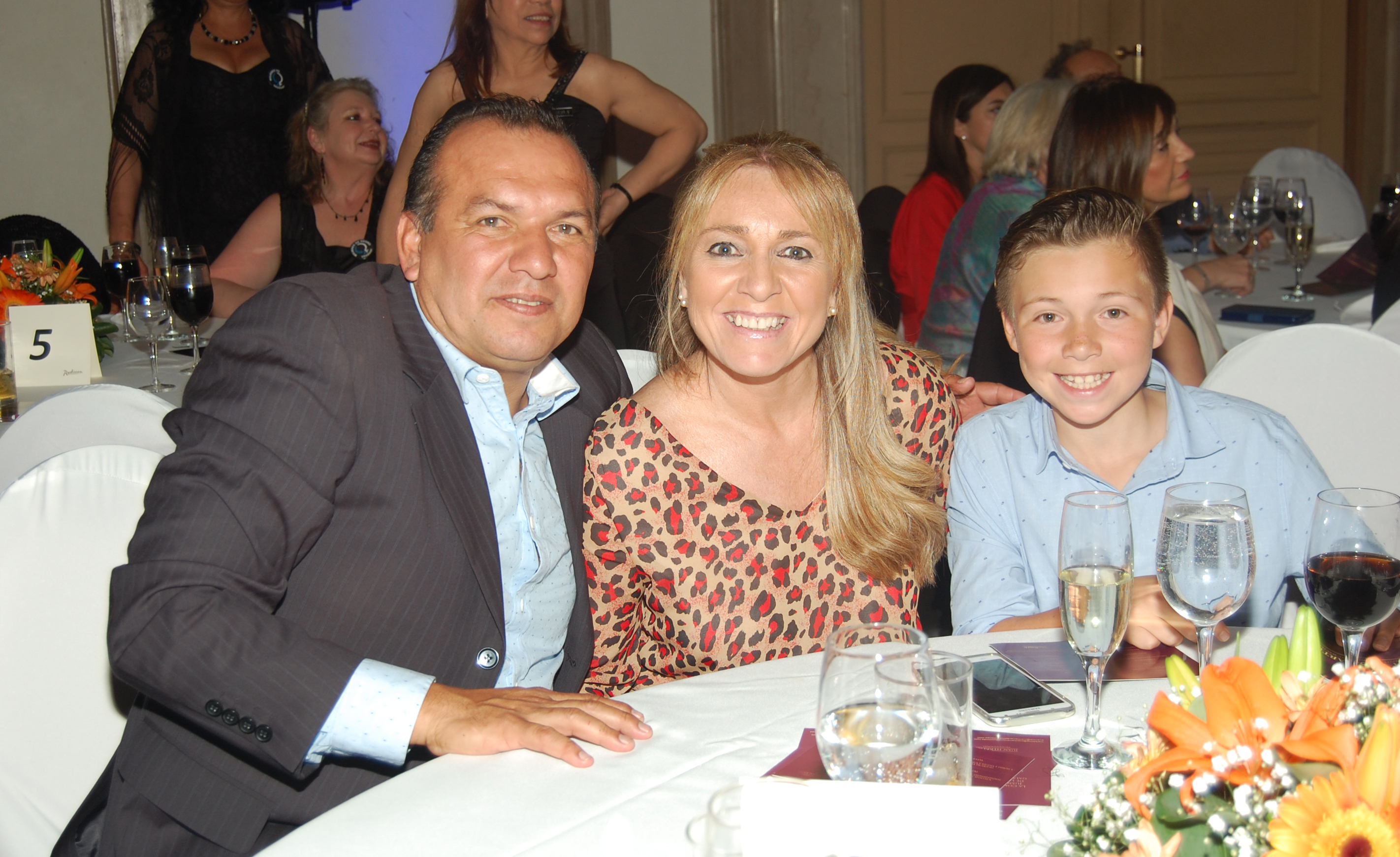 Ruben Sosa, Carolina Rocha, Nicolás Sosa