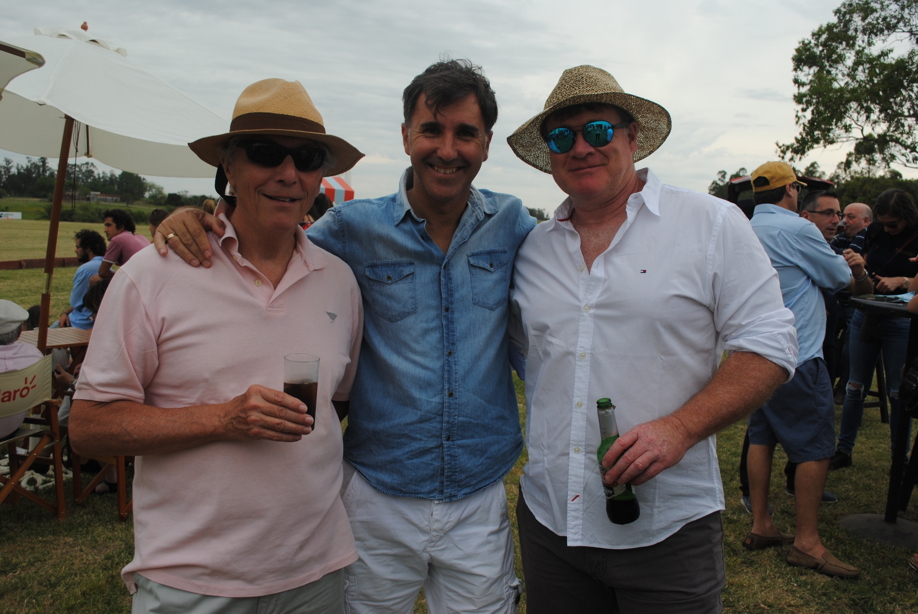 Walter Tuset, Juan Boragno, Rafael Amexis.