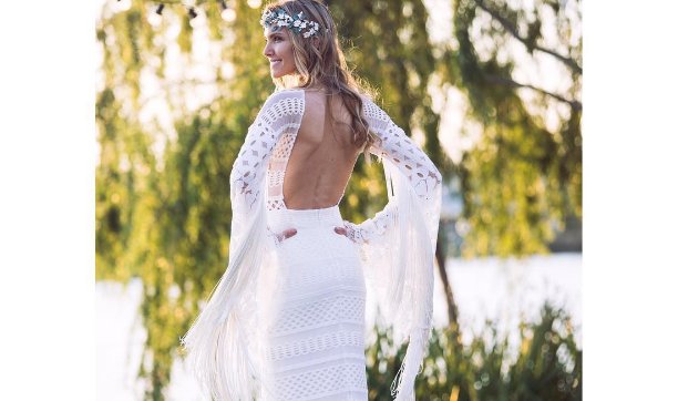 Sofía Zámolo, diosa de novia by Natalia Antolín