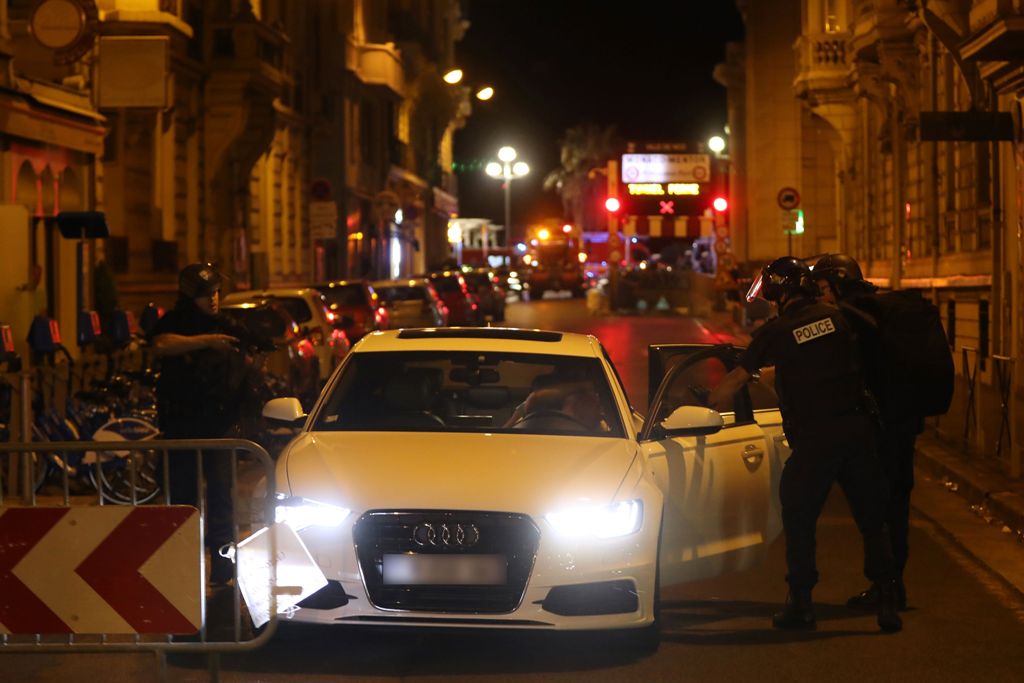 Atentado en Francia. Foto: AFP