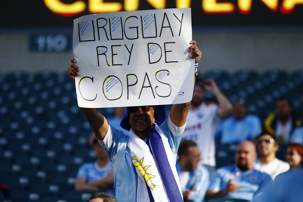 Las imágenes de Uruguay-Venezuela. Foto: EFE