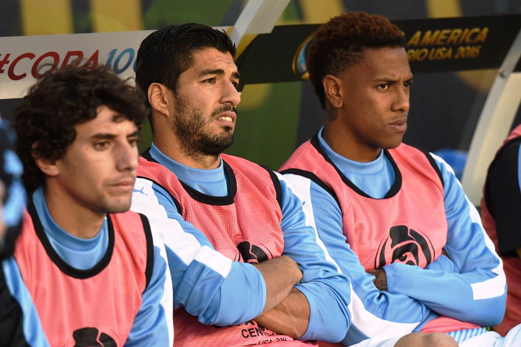 Las imágenes de Uruguay-Venezuela. Foto: AFP.