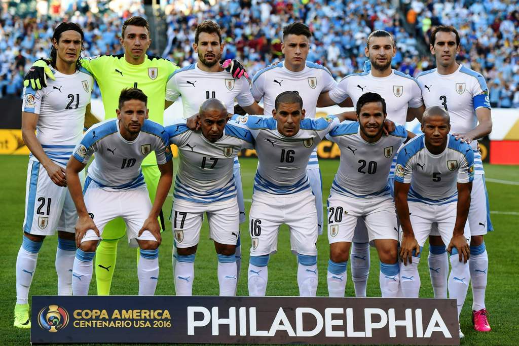 Las imágenes de Uruguay-Venezuela. Foto: AFP.
