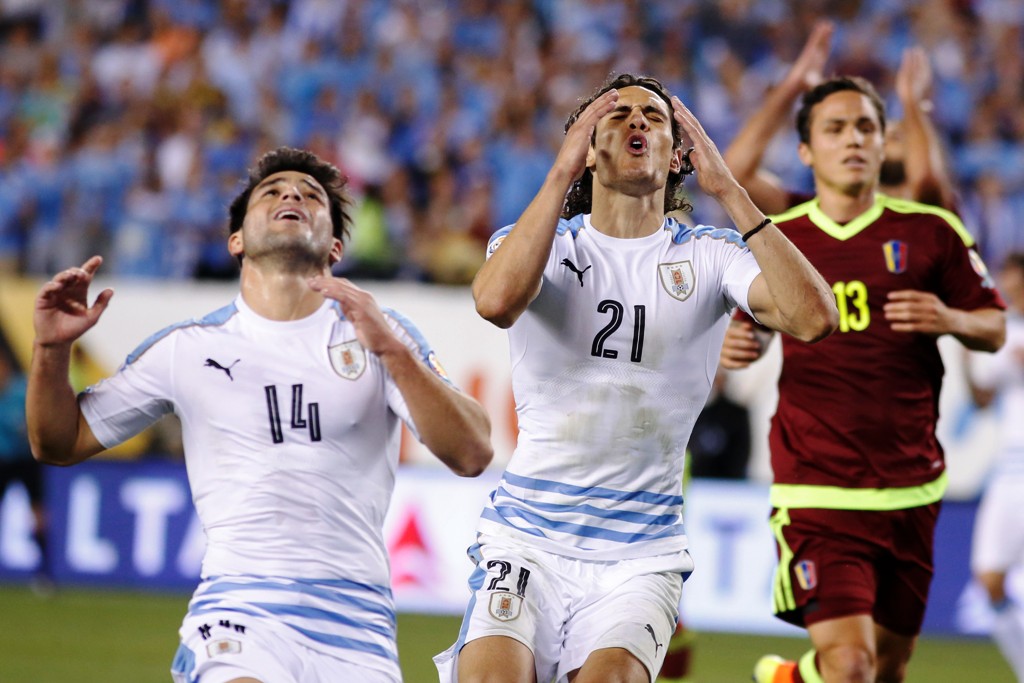 Las imágenes de Uruguay-Venezuela. Foto: EFE