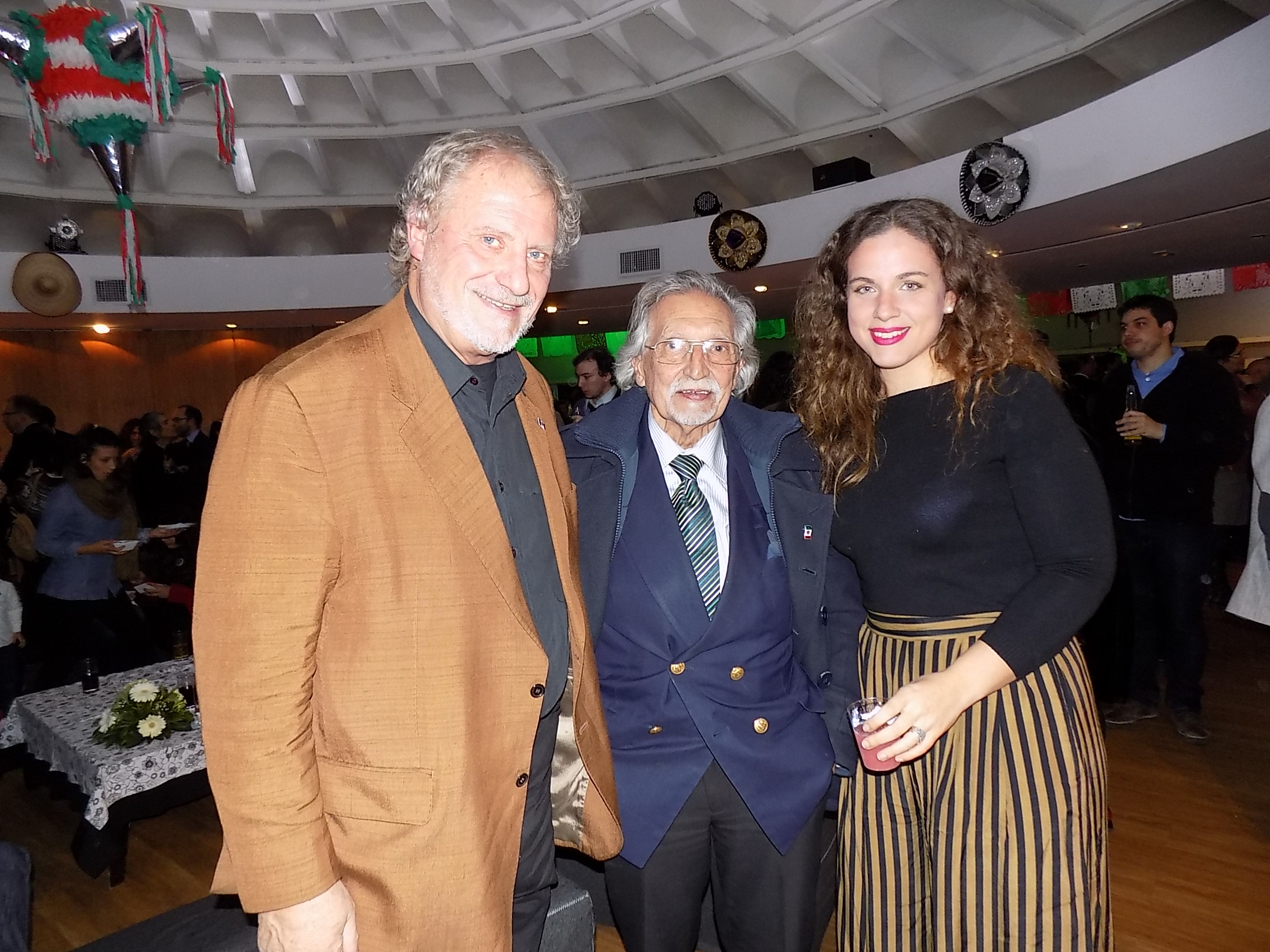 Augusto Mazzarelli, Mariano Arana, Danila Mazzarelli.