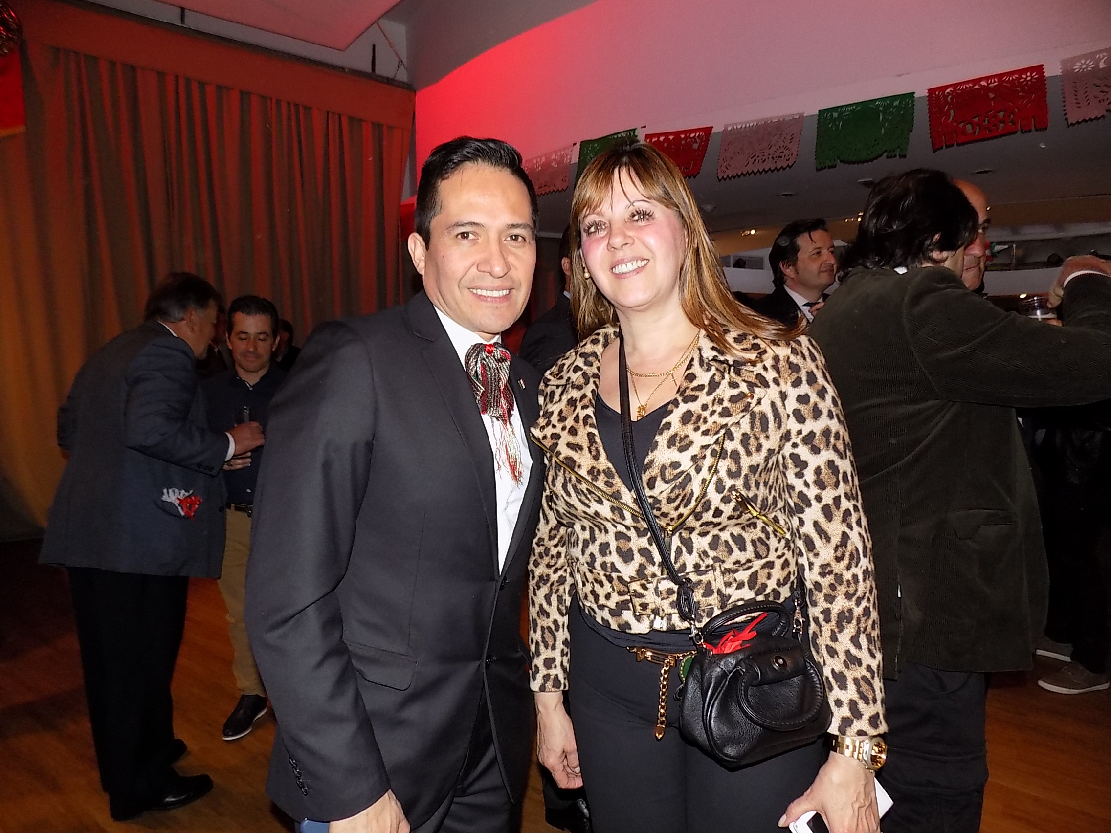 José Ley, Lourdes Silva.