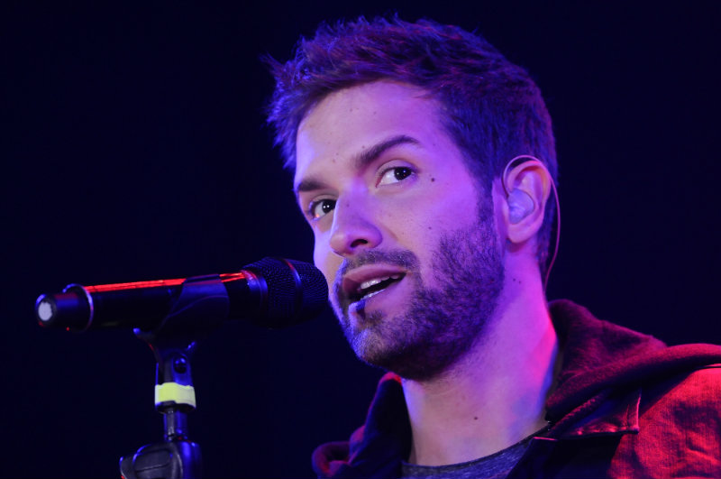 Pablo Alborán en Montevideo. Foto: Darwin Borrelli