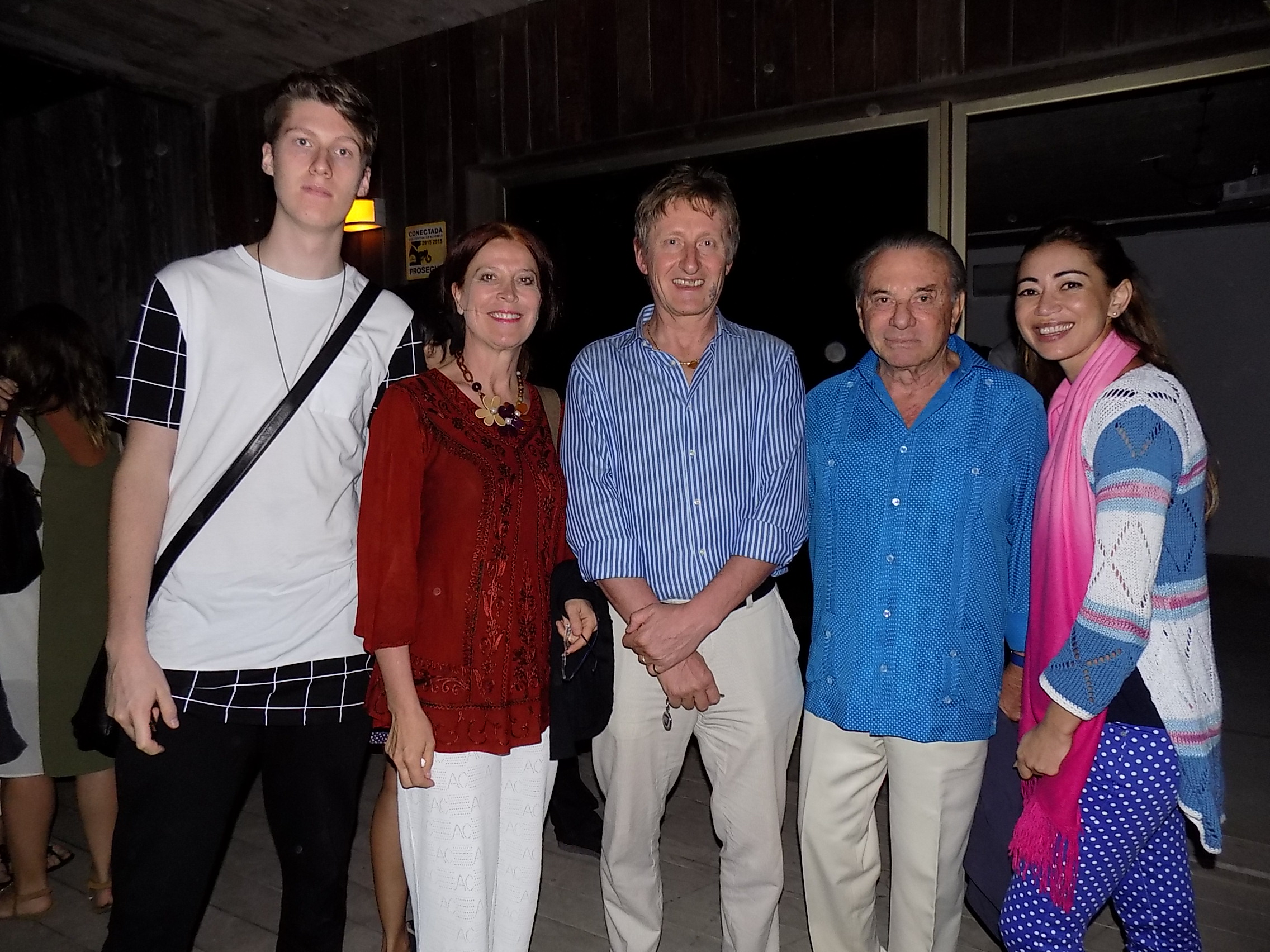 Alessandro, Paola y Giani Piccato, Stefano y Elena Canavesio.