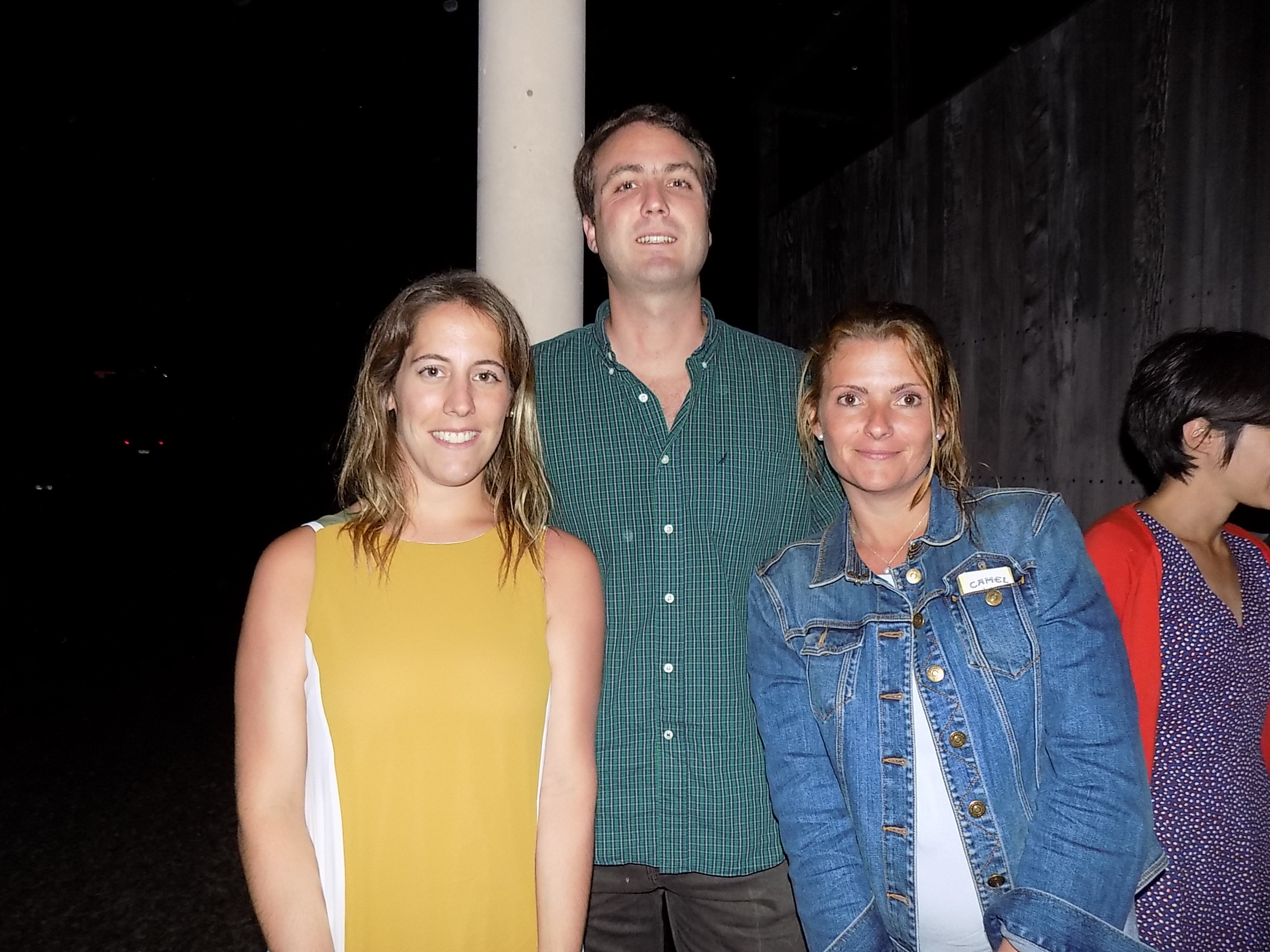 Silvina Lindner, Pedro Uribe, Helena Sanguinetti.