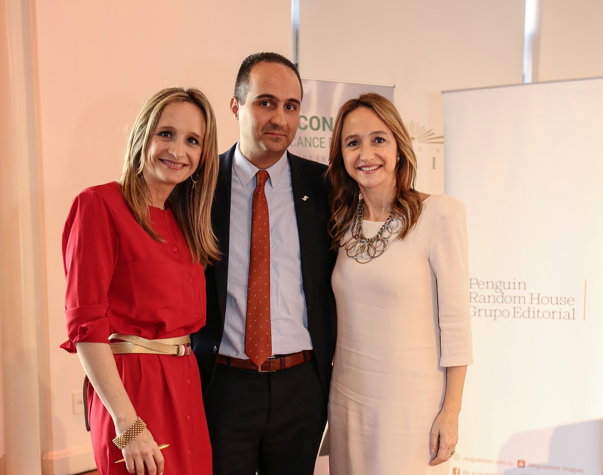 Laura, Juan Carlos y Verónica Raffo.