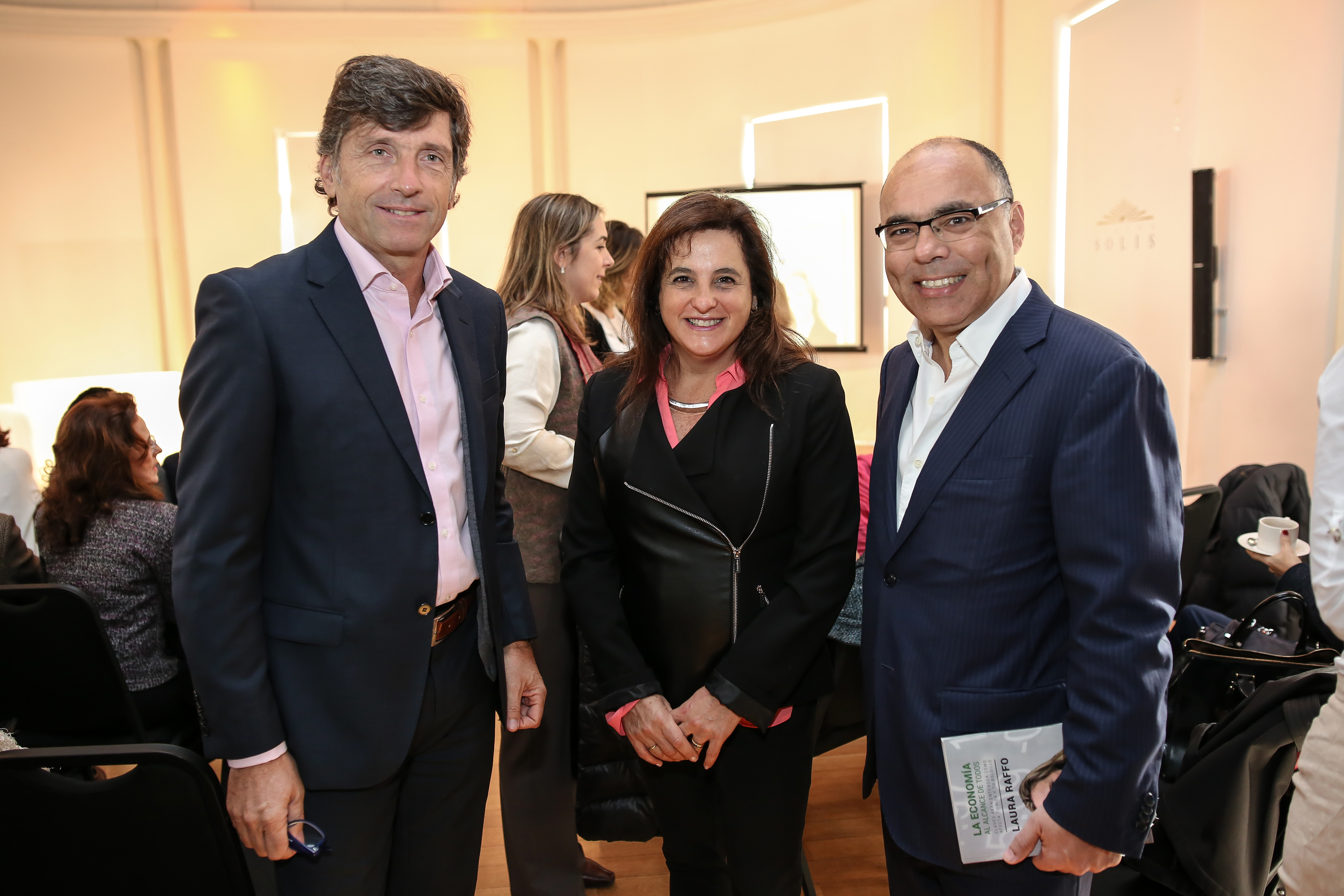 Pablo Marquez, Sylvia Chebi , Andrés Cerisola.