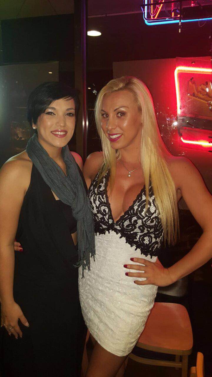 La foto de la discordia. Abigail publicó esta foto junto a Majo con la leyenda: