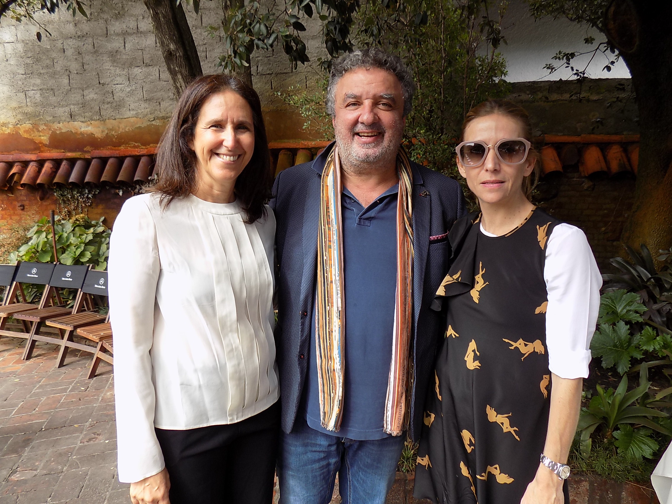Elianne Litwin, Alex Saul, María Montalembert.