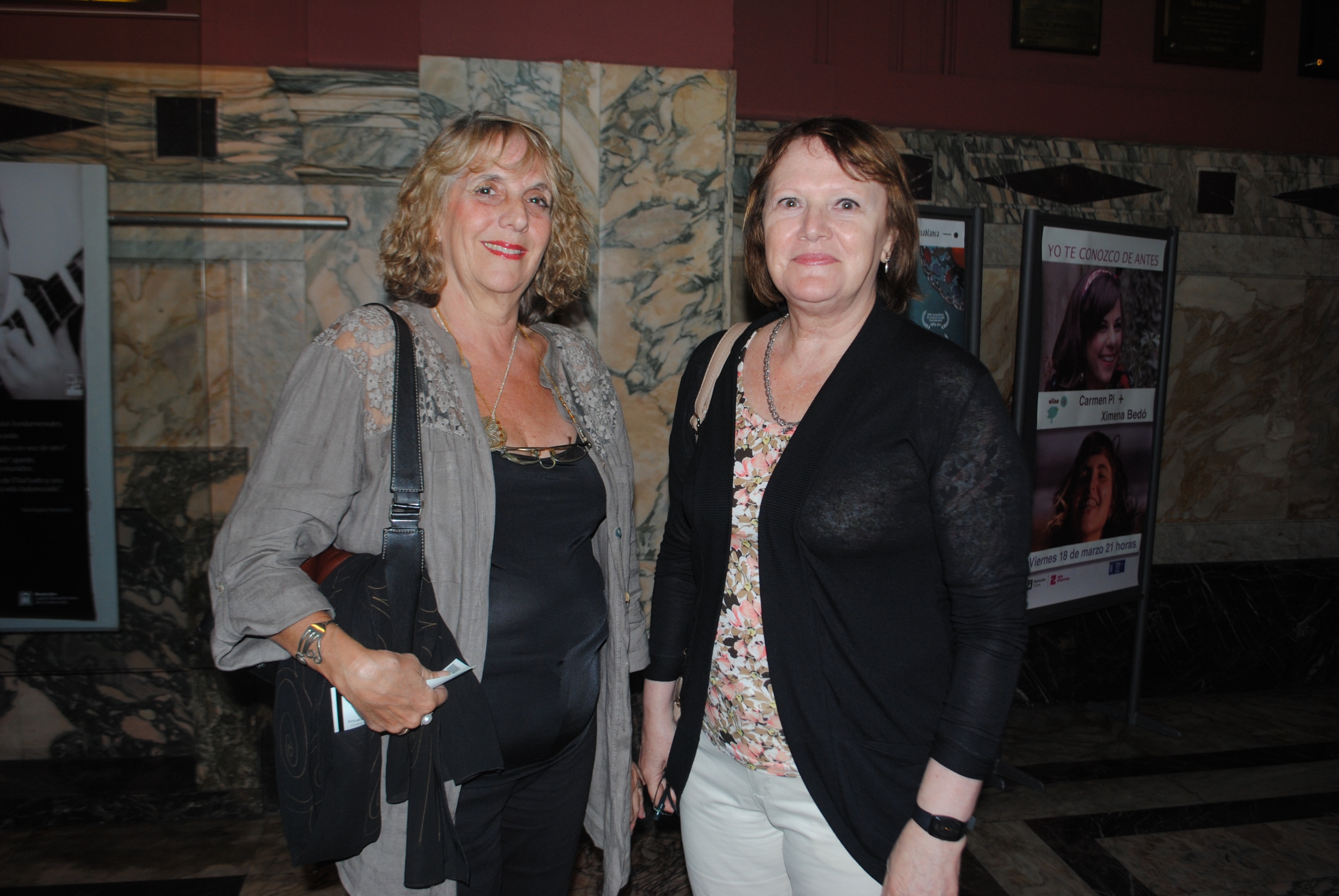 Lucía Schenone, Mariela Falchetti.