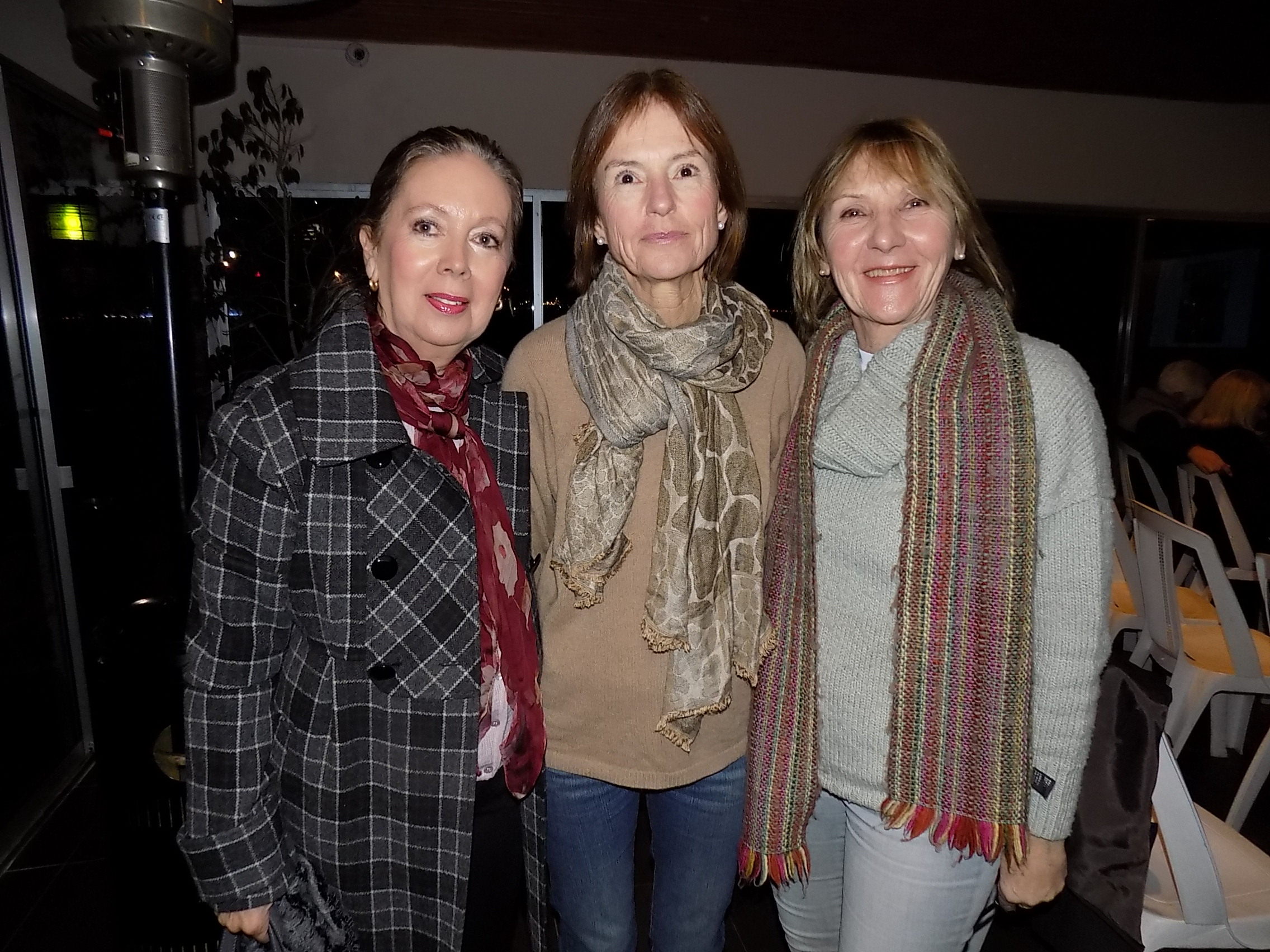 Rosario Báez, Annie Reymer, Estela Notaro.