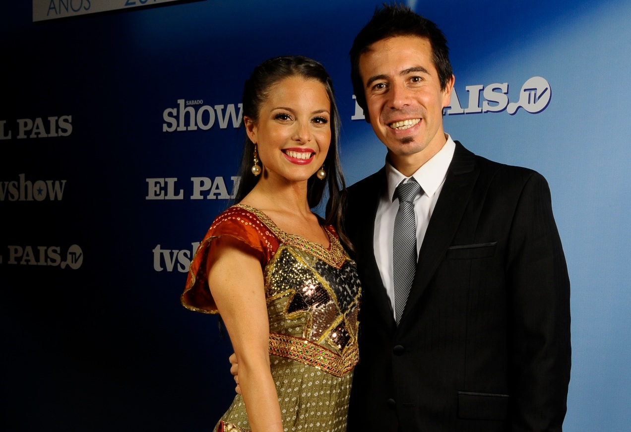 Ana Laura Romano y Rafa Cotelo en la gala de los Premios Iris 2014.