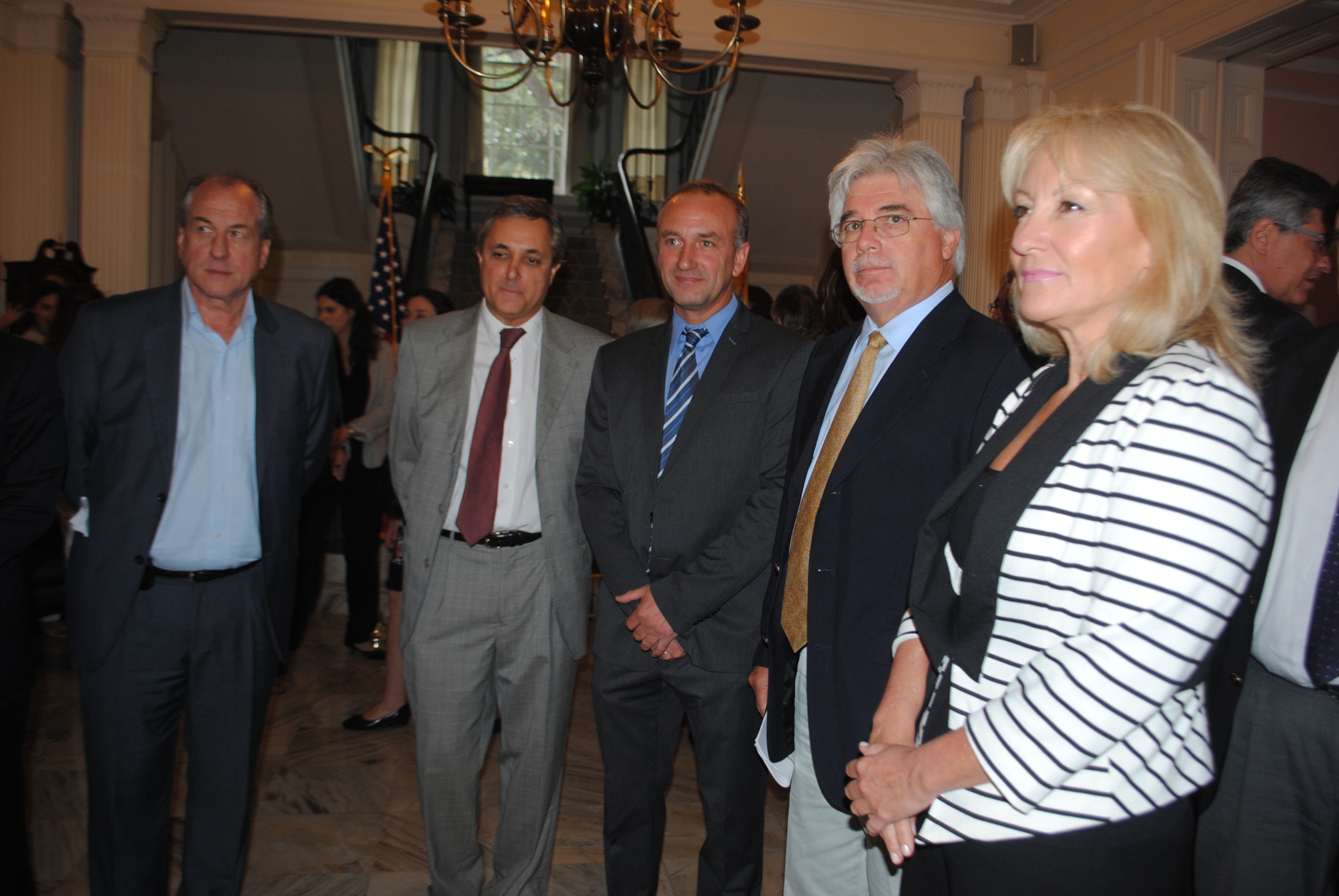 Ernesto Murro, Carlos Faropa, Álvaro Molinari, Tabaré Aguerre, Carolina Cosse.