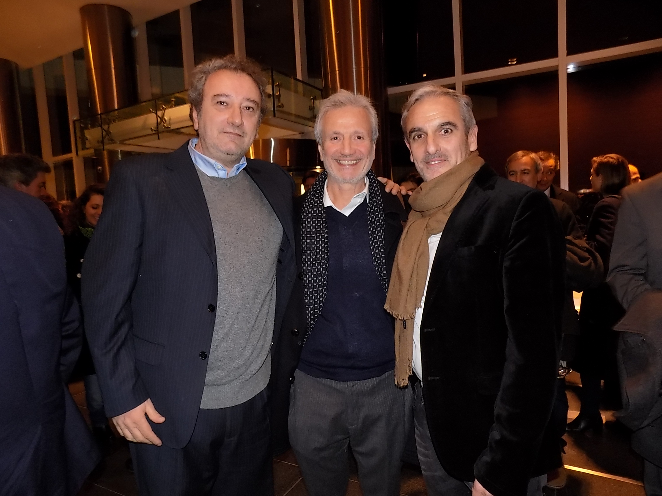Diego Flores, Ernesto Kimelman, Sergio Corian.