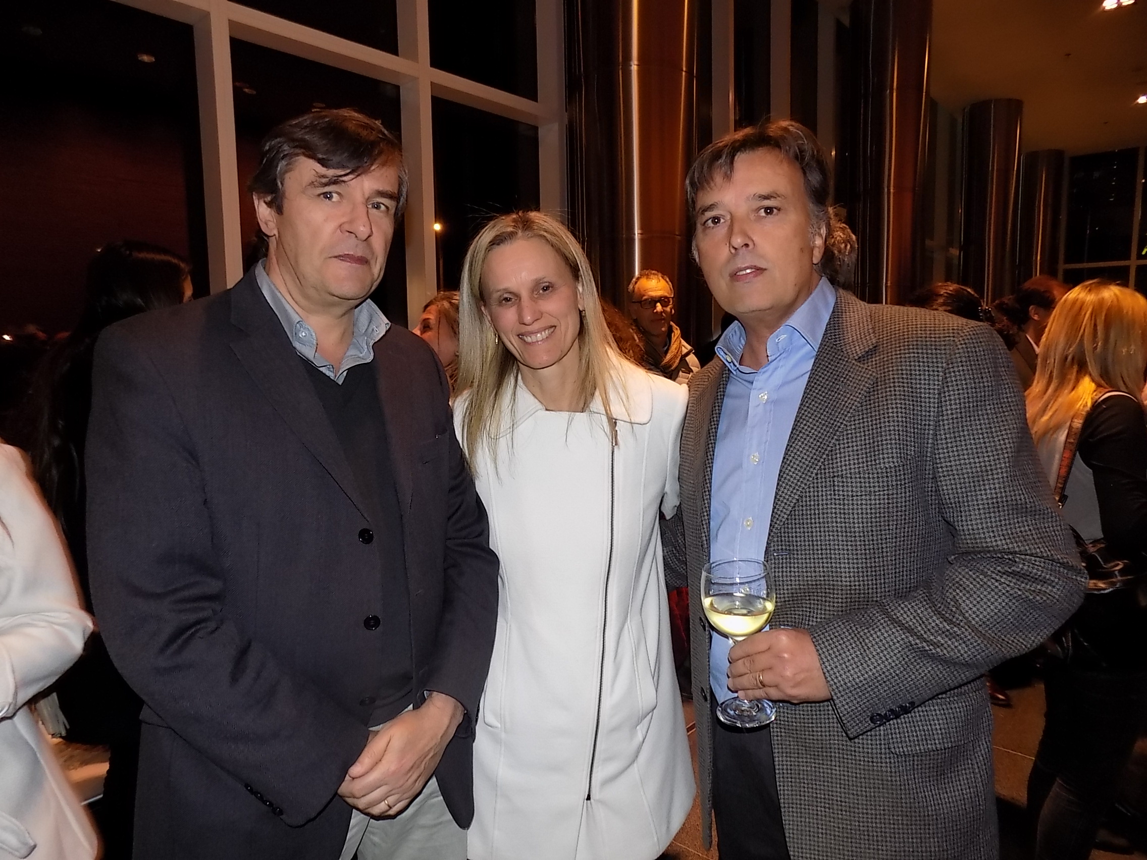 Gerard Bonet, María Lage, José Luis Vilar del Valle.