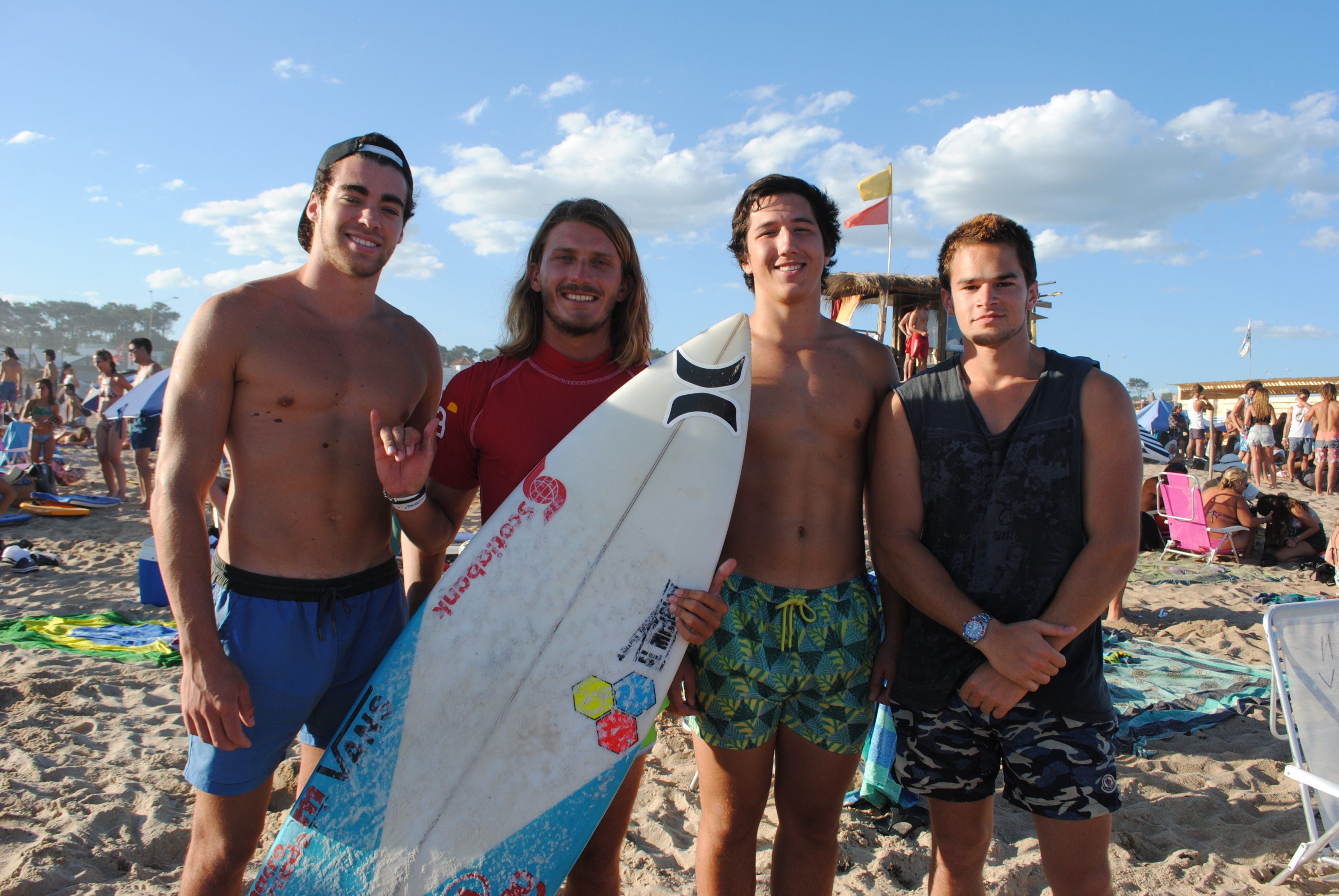 Gianfranco Bustillo, Lucas y Salvador Madrid, Lucas Areco.