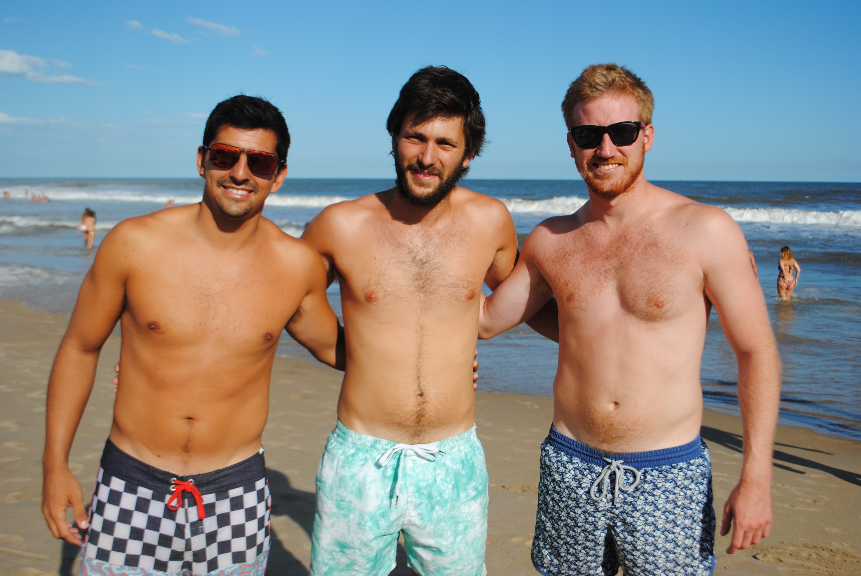 Rodrigo Bocchi, Agustín de Miquelerena, Santiago Rodiño.