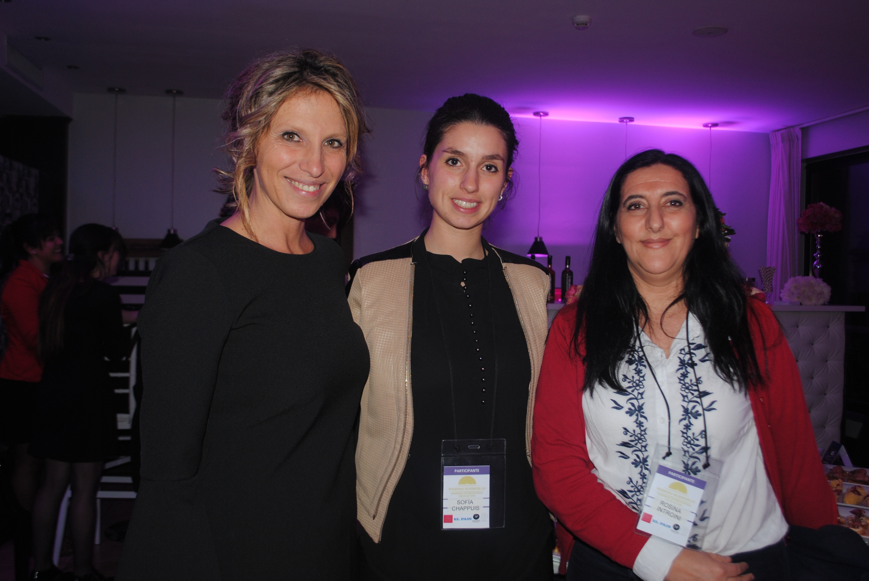 Karina Vilella, Sofía Chappuis, Rosina Indroini.