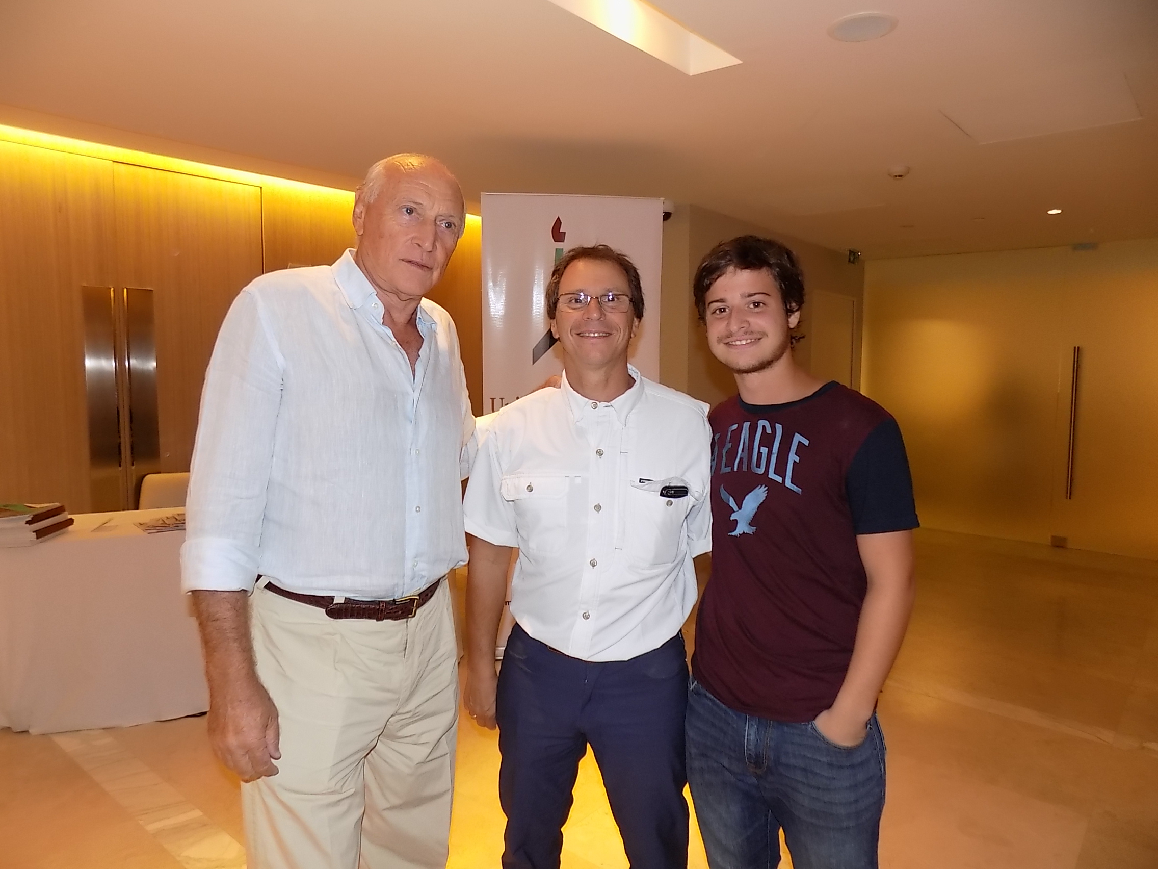 Eduardo Kovalivker, Daniel y Martín Glass.