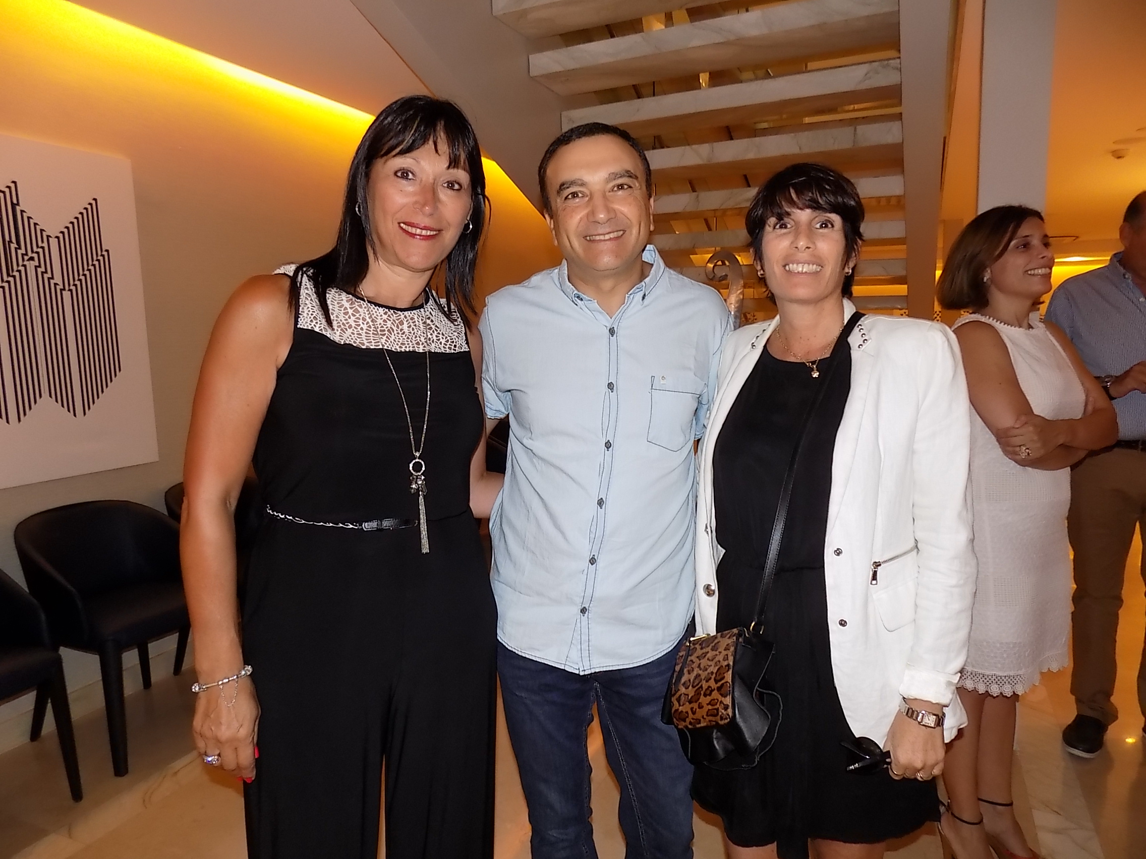 Lucy Landau, Sandra Atijas, Samuel Cañas.