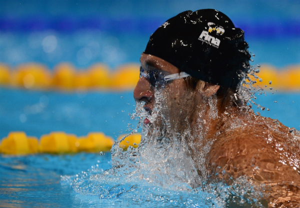 El nadador Martín Melconian. (Foto: AFP)